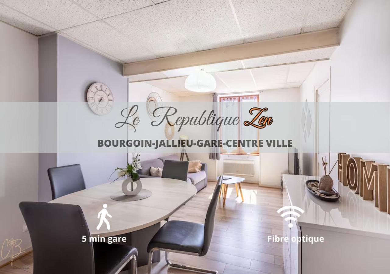 Le Republique-Gare-Centre Ville ブールゴアン エクステリア 写真
